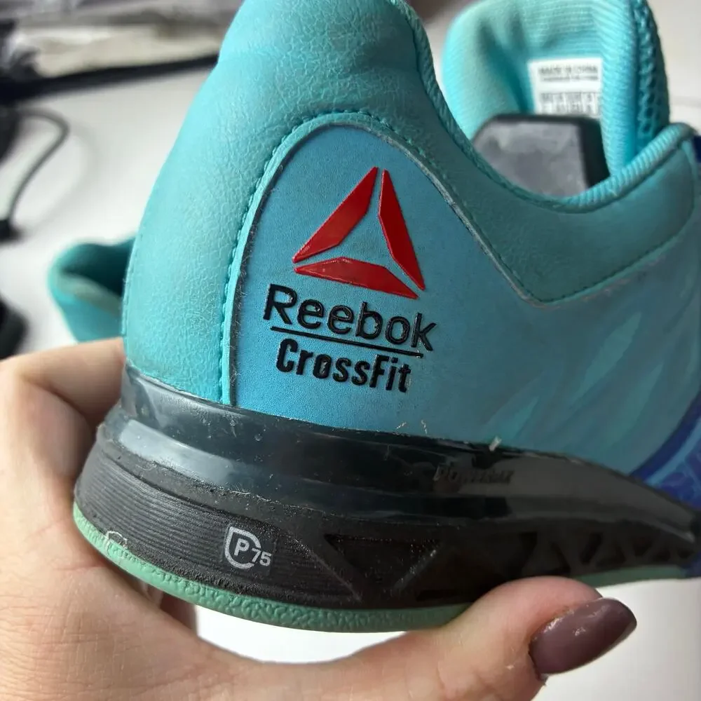 Reebok CrossFit Lifter 2.0 Women's Weightlifting Shoes Blue M45051 Size 7 Gym